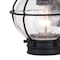 Vaxcel Chatham Black Coastal Motion Sensor Dusk to Dawn Outdoor Wall Light Clear Glass T0606 - alternate 5